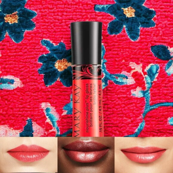 Rock N Red Nourishine Lip Gloss - Mary Kay - Picture 1 of 5